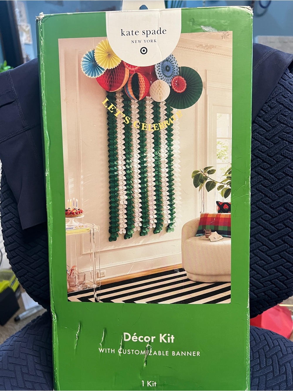 Kate Spade x Target Green Party Decor Box